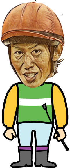 田辺騎手（全身）