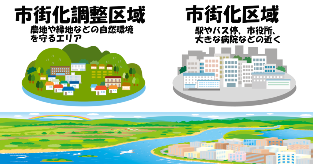 移住先妄想調査：旅の途中で妄想！実際に現地に行ってみよう！　市街化区域と市街化調整区域