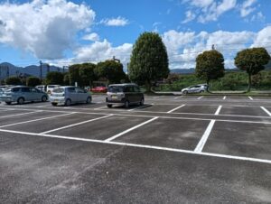 2024年9月14日開成水辺スポーツ公園駐車場