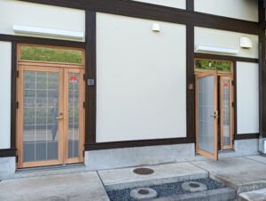 「桂川ウェルネスパーク」トイレ外観