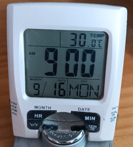 2024年9月16日AM9時00分気温