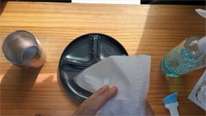 用意するもの:ティッシュ