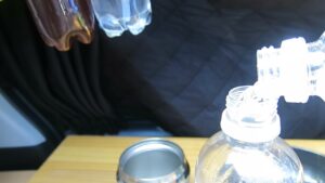 準備)洗剤薄め液(水を入れる)